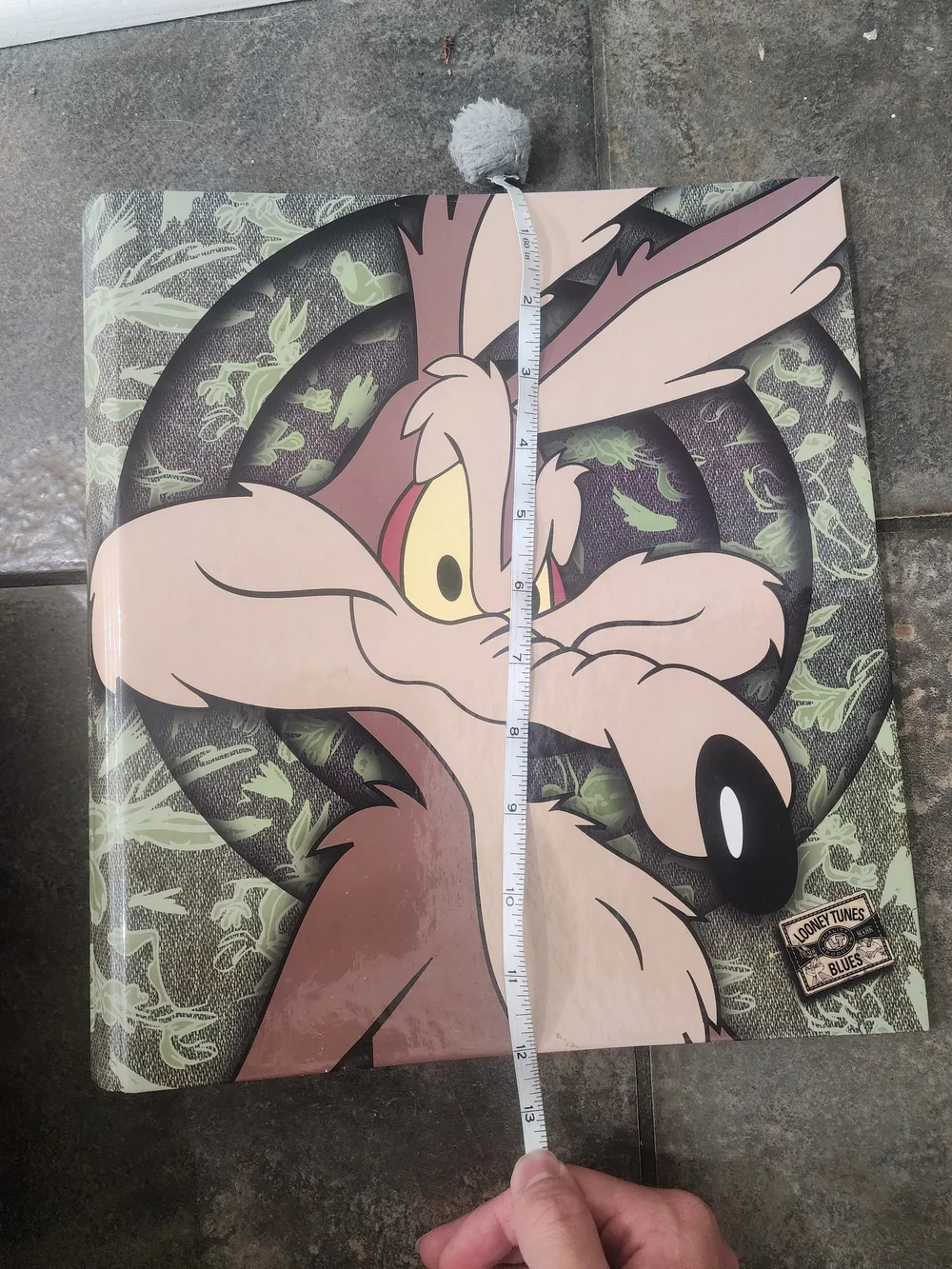 Vintage 1995 Looney Tunes Wile E Coyote Stuart Hall 1 1/2